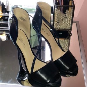 Nine West strap heels